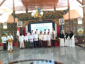 Foto pelantikan pengurus Habitren di Pendopo Agung Bangkalan 